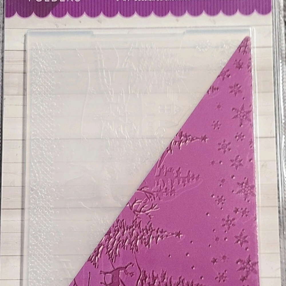 Crafters Companion 3D Embossing Folders Cards Scrapbooking NEW